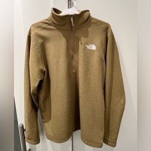 North face quarter zip men’s sweater
